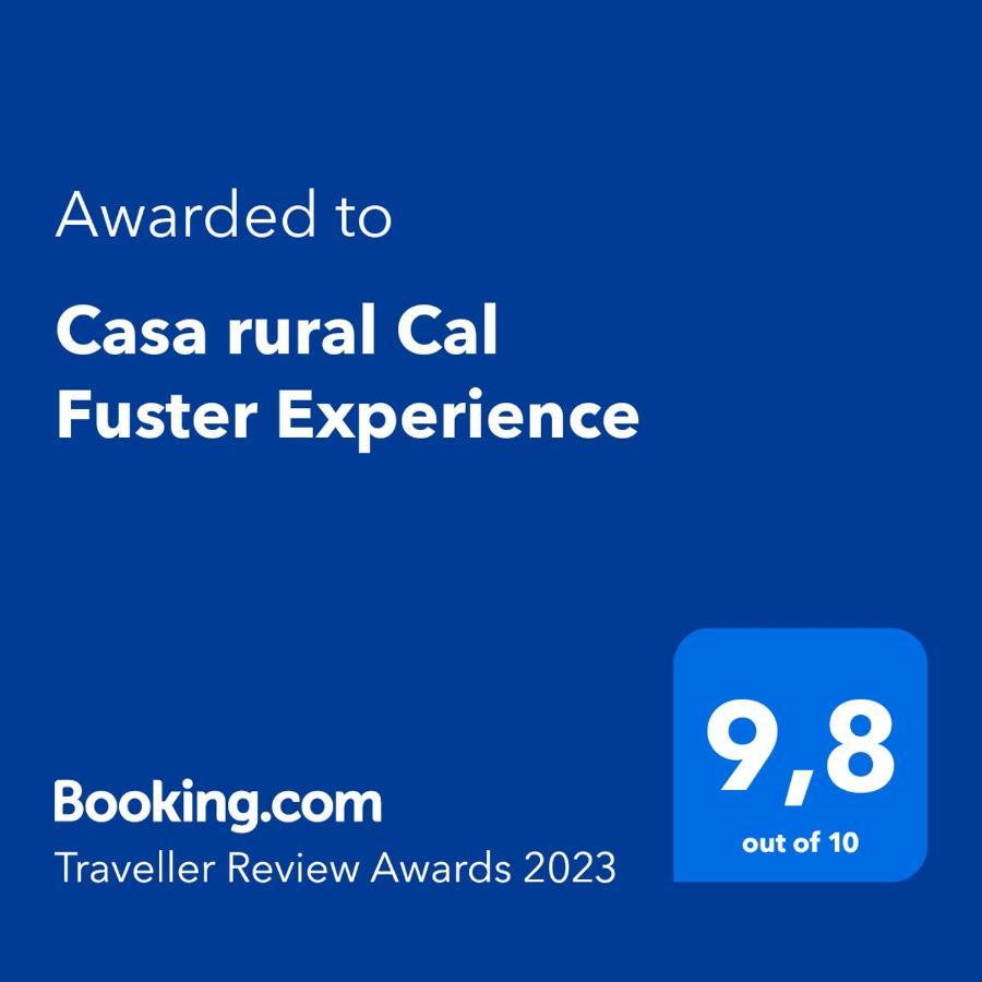 Casa Rural Cal Fuster Experience Terrades Exterior photo